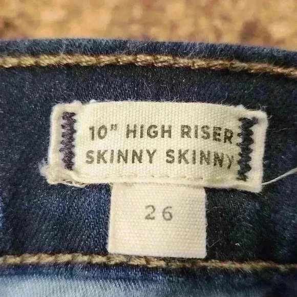 NWOT Women's Madewell Jeans 10" High Riser Skinny Skinny - Picture 6 of 13